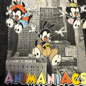 Animaniacs Black Graphic Tee